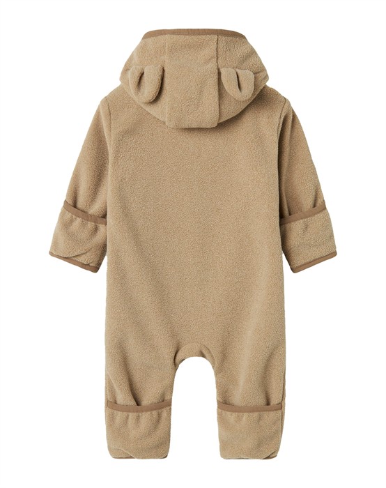 NBNMeeko Fleece Suit - Timber Wolf